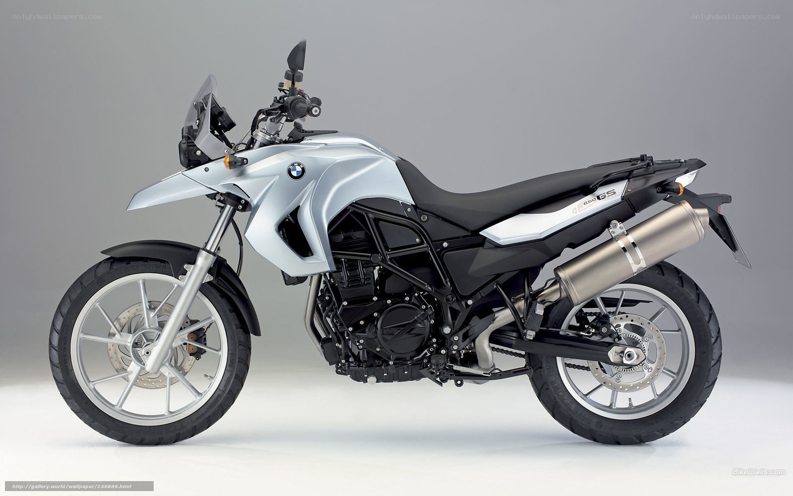 BMW F650 GS motorcycle
