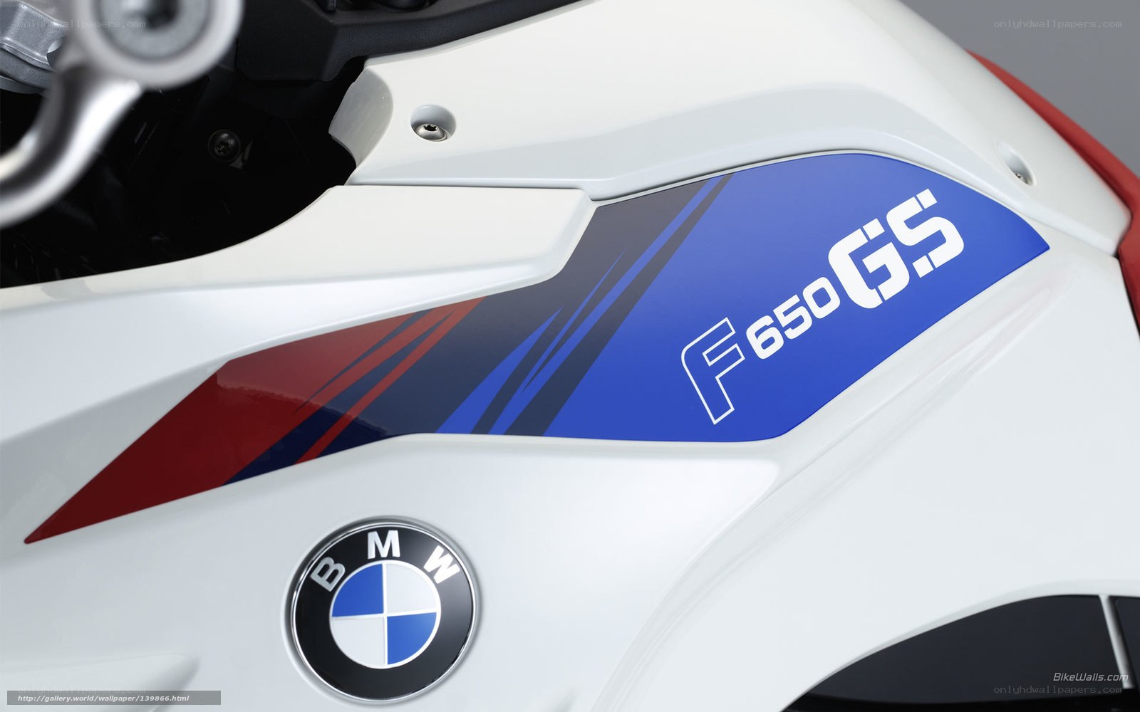 BMW F650GS motorcycle