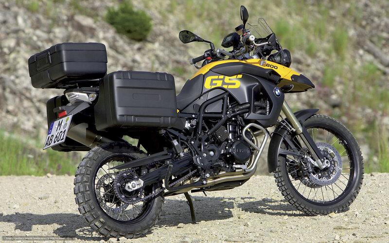BMW F800GS adventure motorcycle
