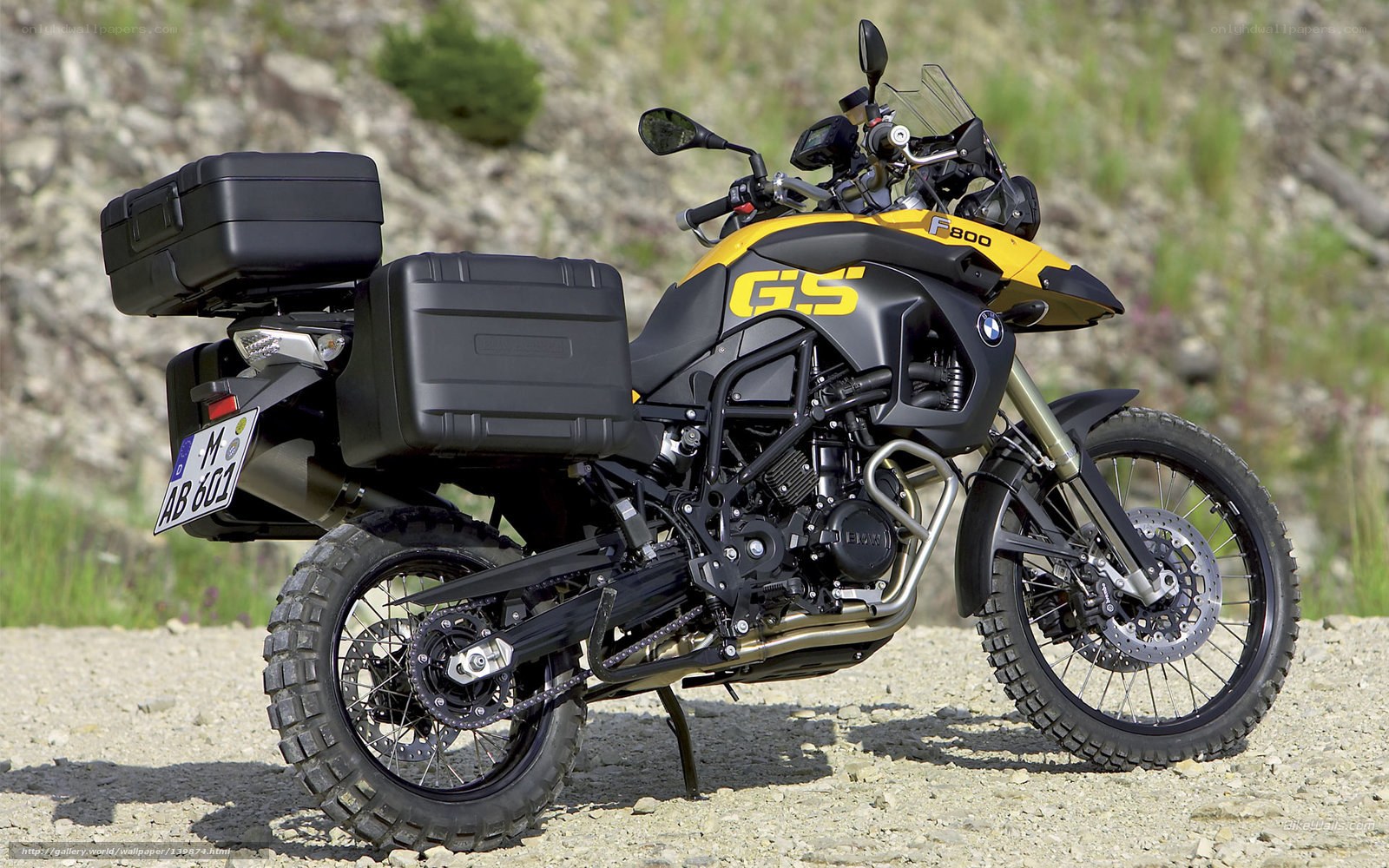 BMW F800GS adventure motorcycle