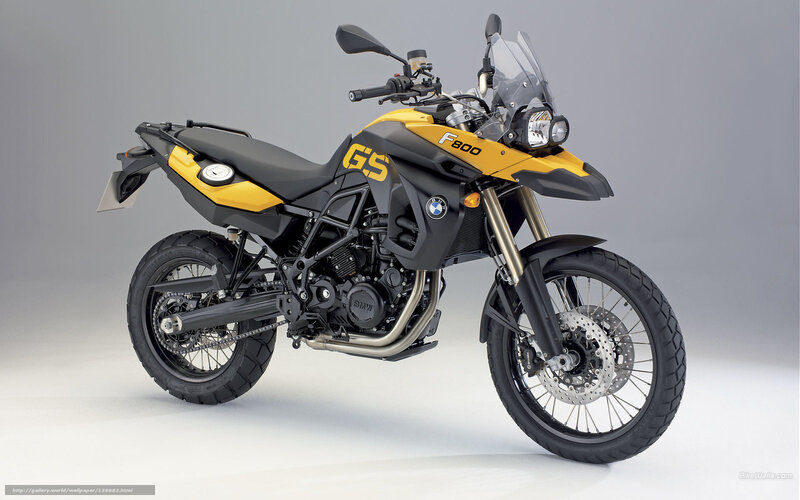 BMW F800GS motorcycle