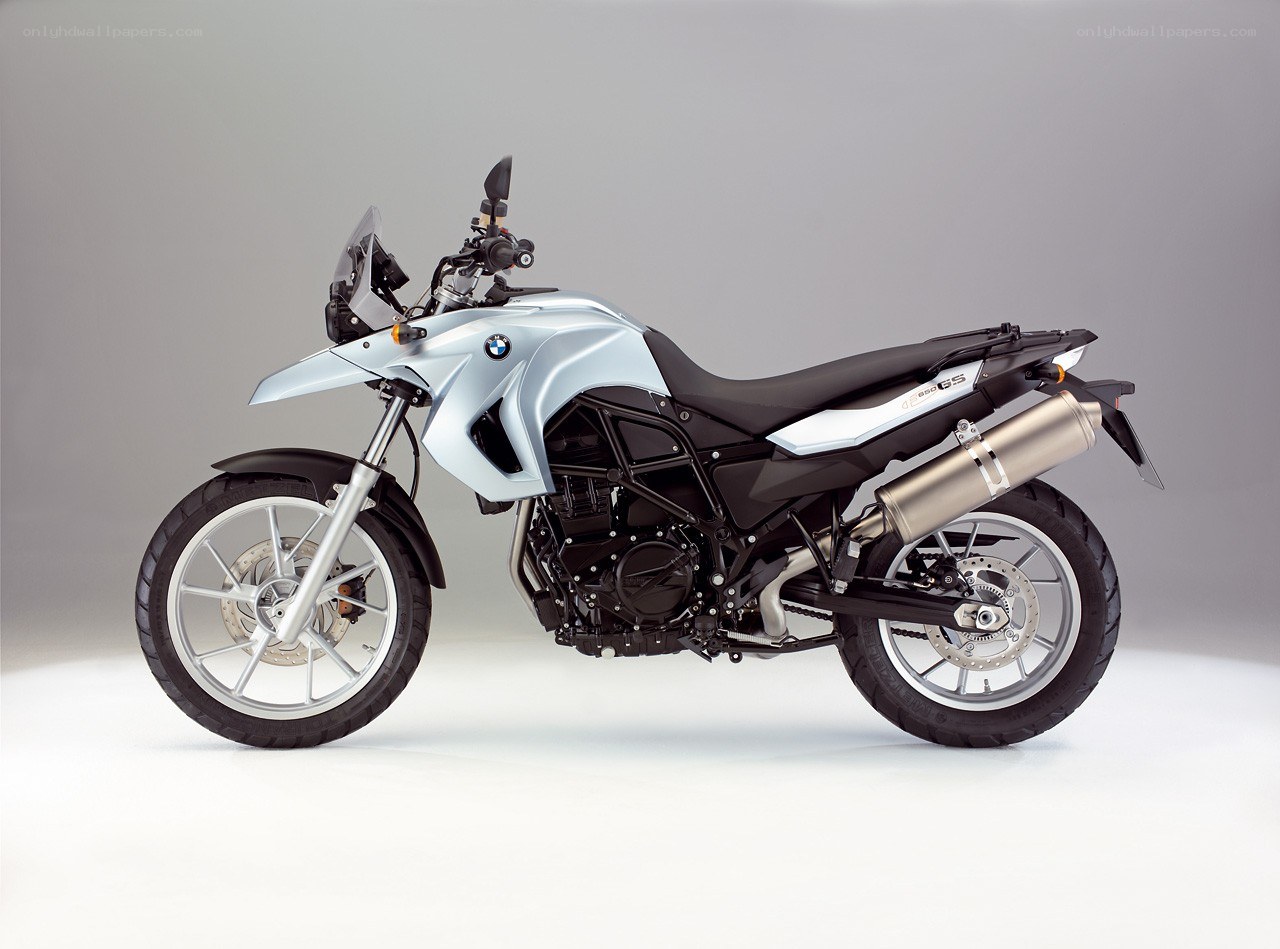 BMW F800GS motorcycle