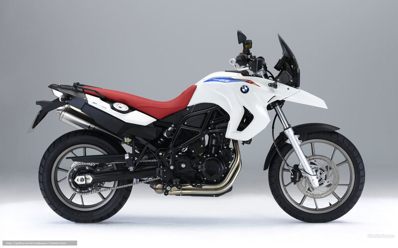 BMW F800GS motorcycle