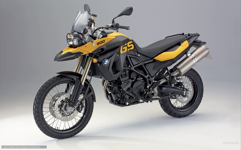 BMW F800GS Motorcycle — Black, Neutral, Photograph, Windshield, Exhaust