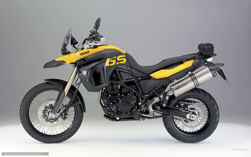 BMW F800GS Motorcycle — Black, Neutral