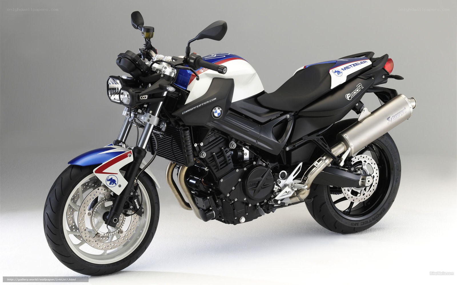BMW F800R motorcycle