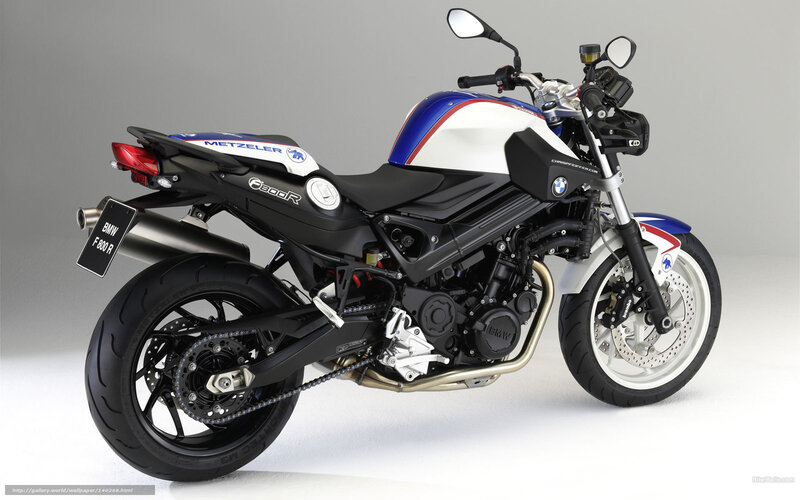BMW F800R motorcycle