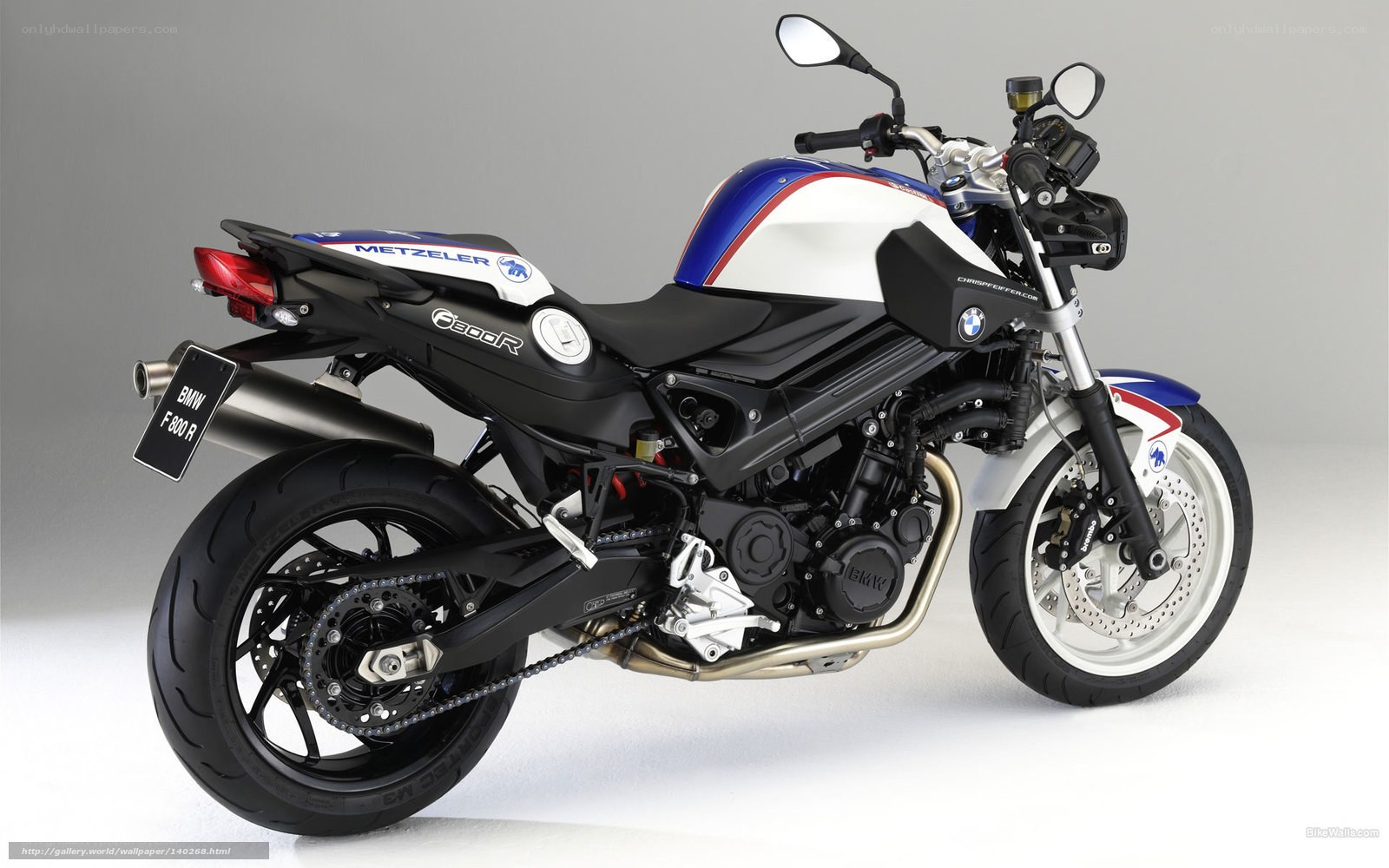 BMW F800R motorcycle