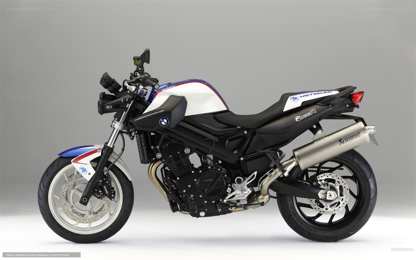 BMW F800R motorcycle
