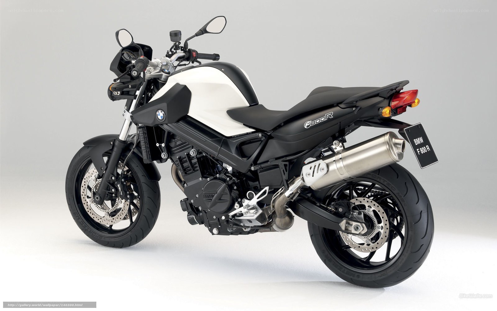 BMW F800R motorcycle