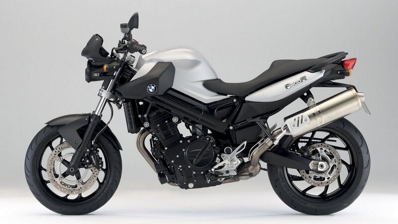 BMW F800R motorcycle