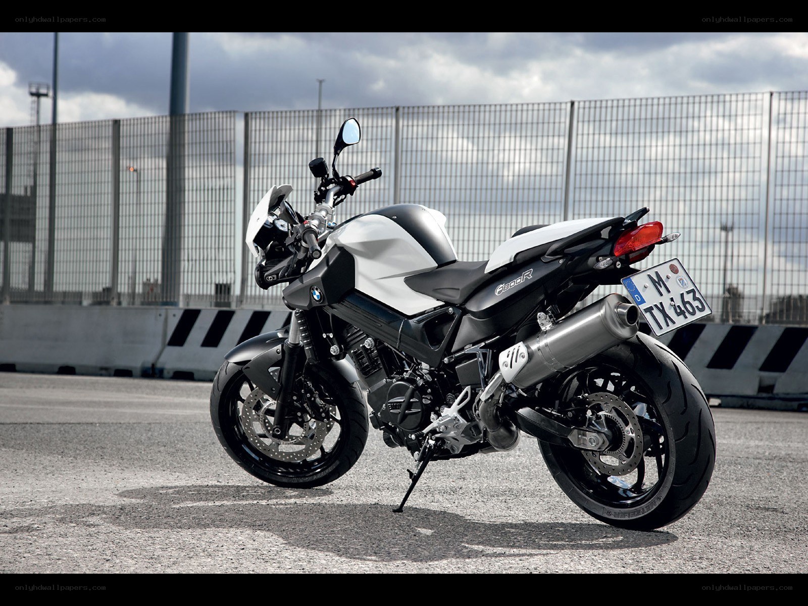 BMW F800R motorcycle