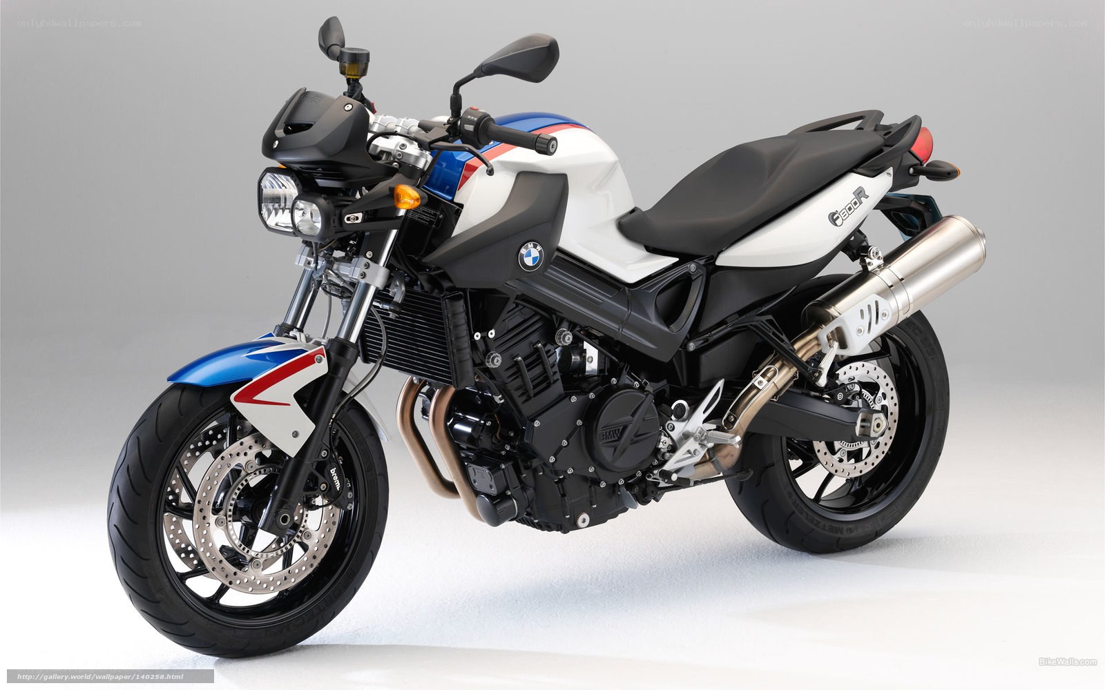 BMW F800R motorcycle
