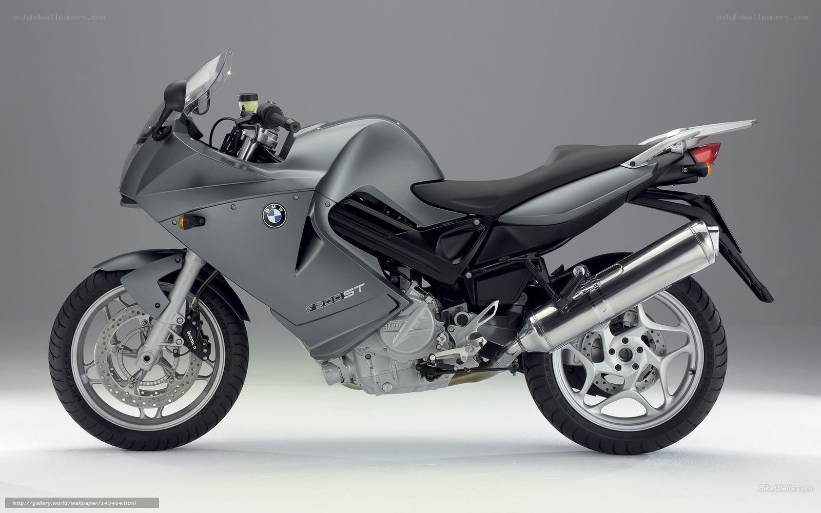 BMW F800ST motorcycle