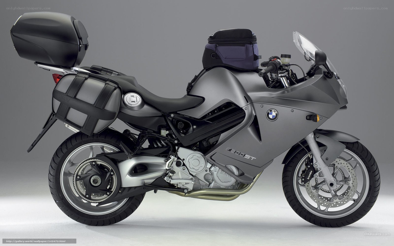 BMW F800ST motorcycle