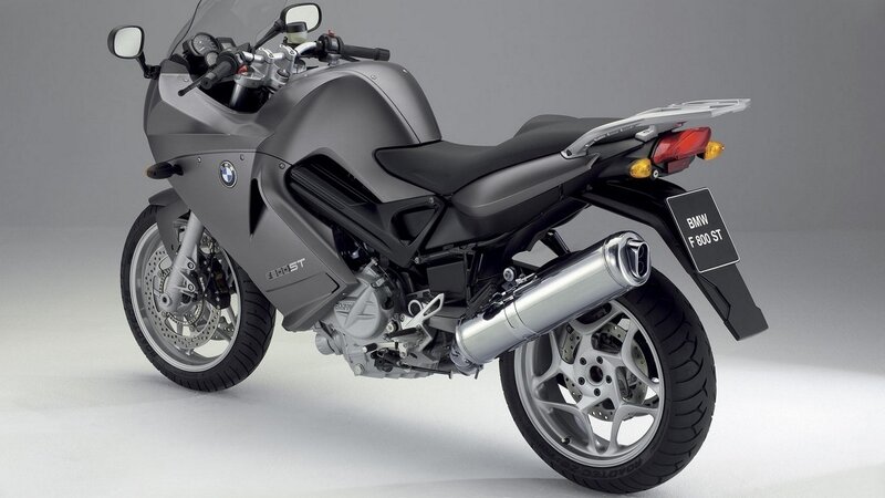 BMW F800ST motorcycle