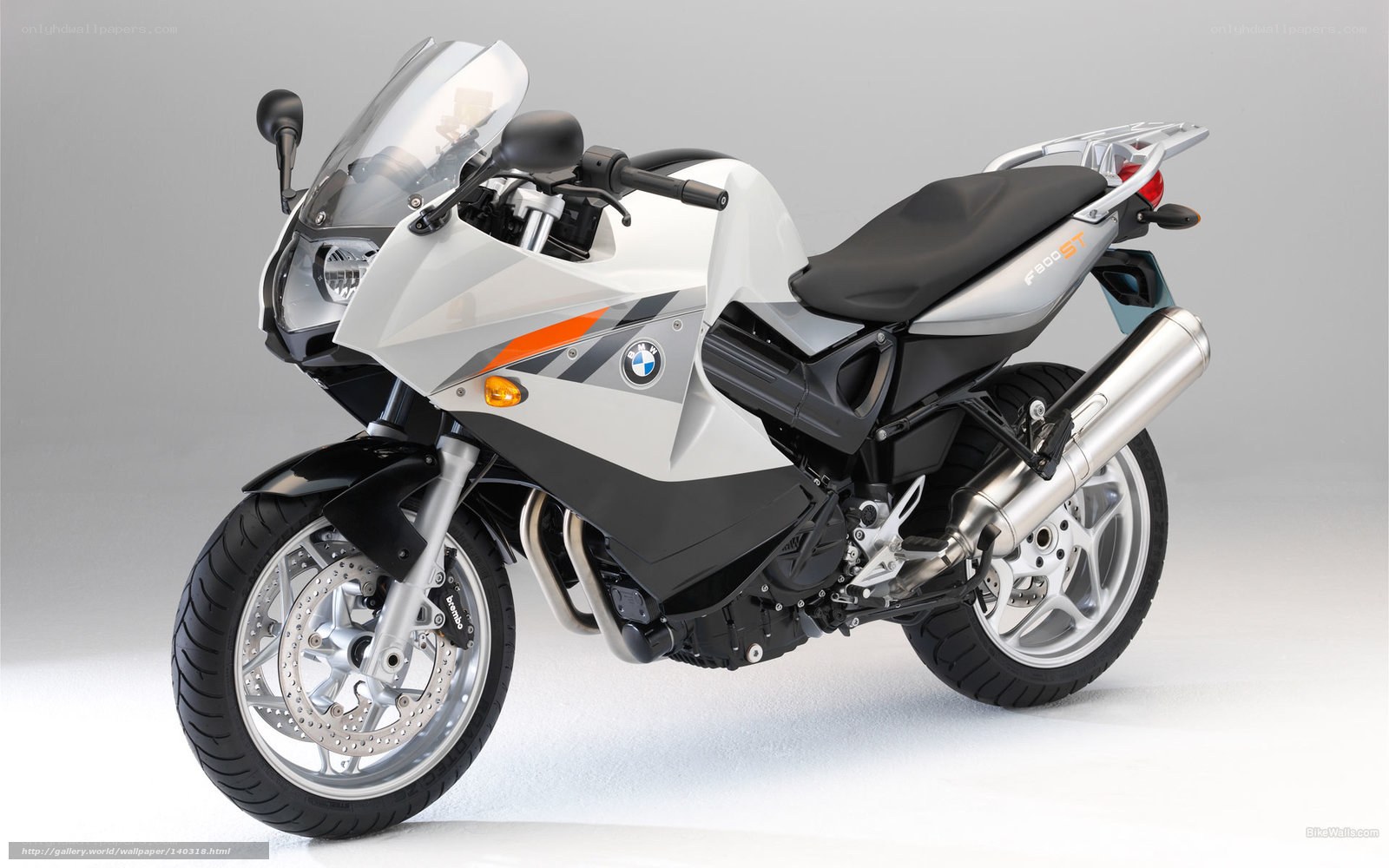 BMW F800ST motorcycle