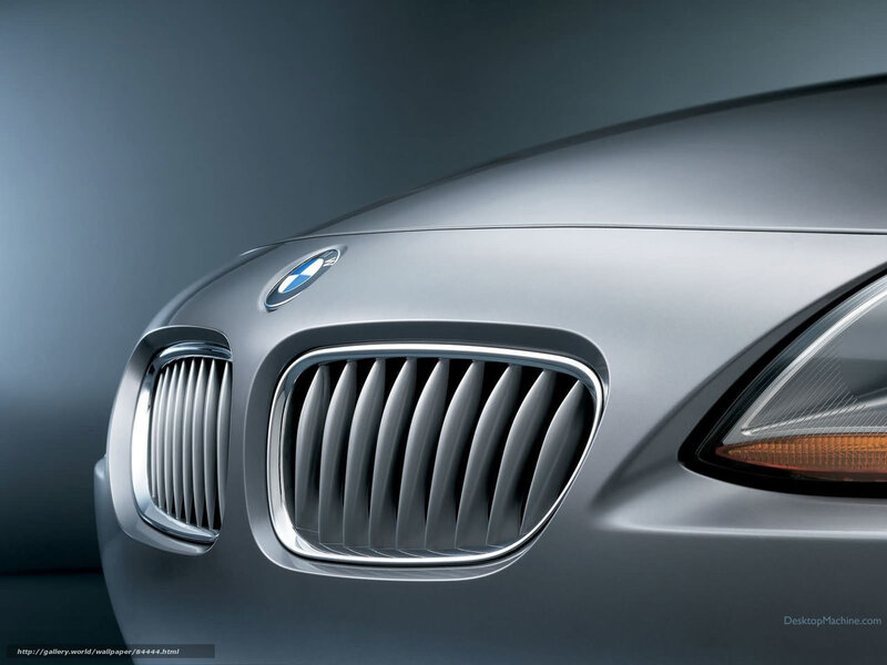 BMW front grille close-up