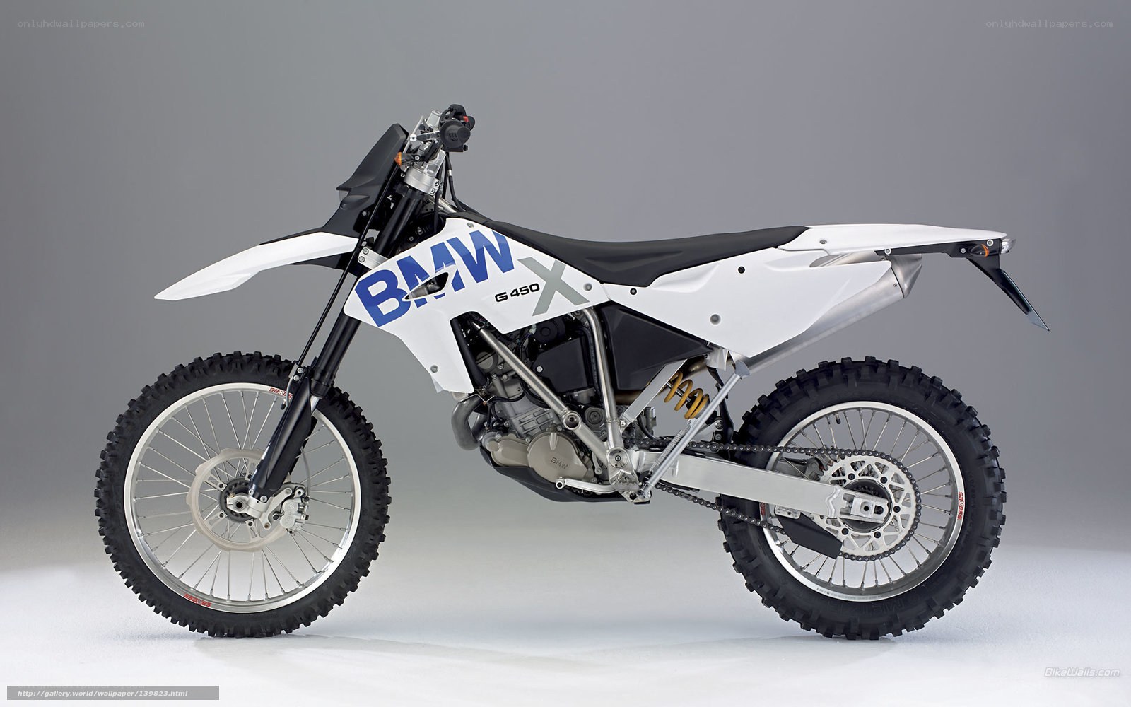 BMW G 450 X dirt bike
