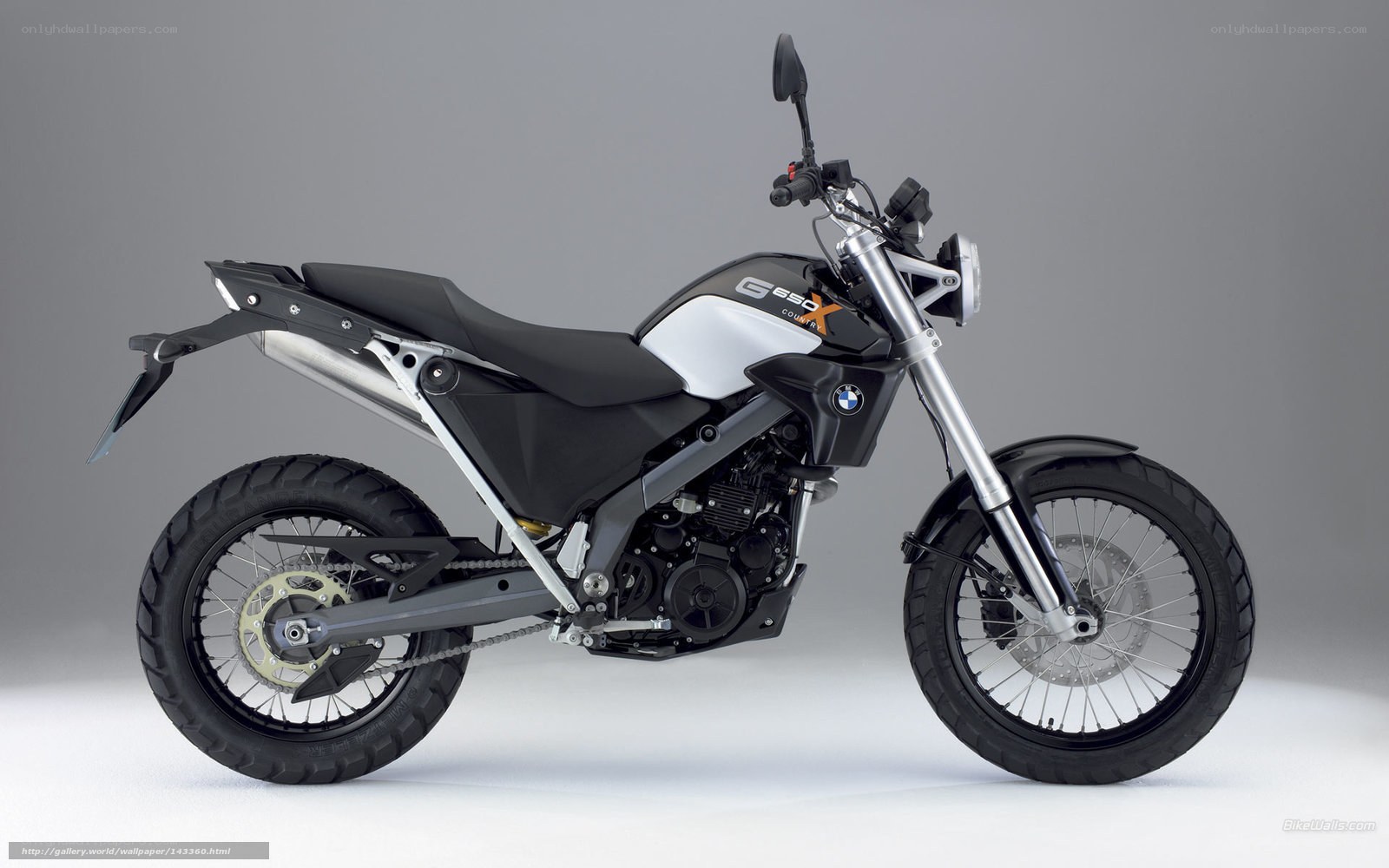 BMW G 650 X country motorcycle
