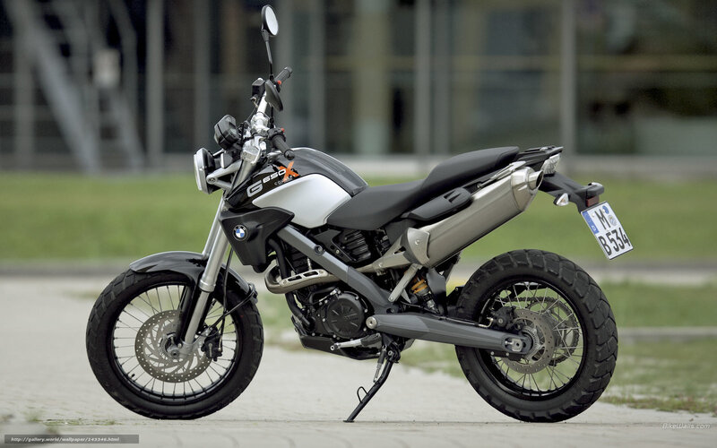 BMW G 650 X Country Motorcycle — Black