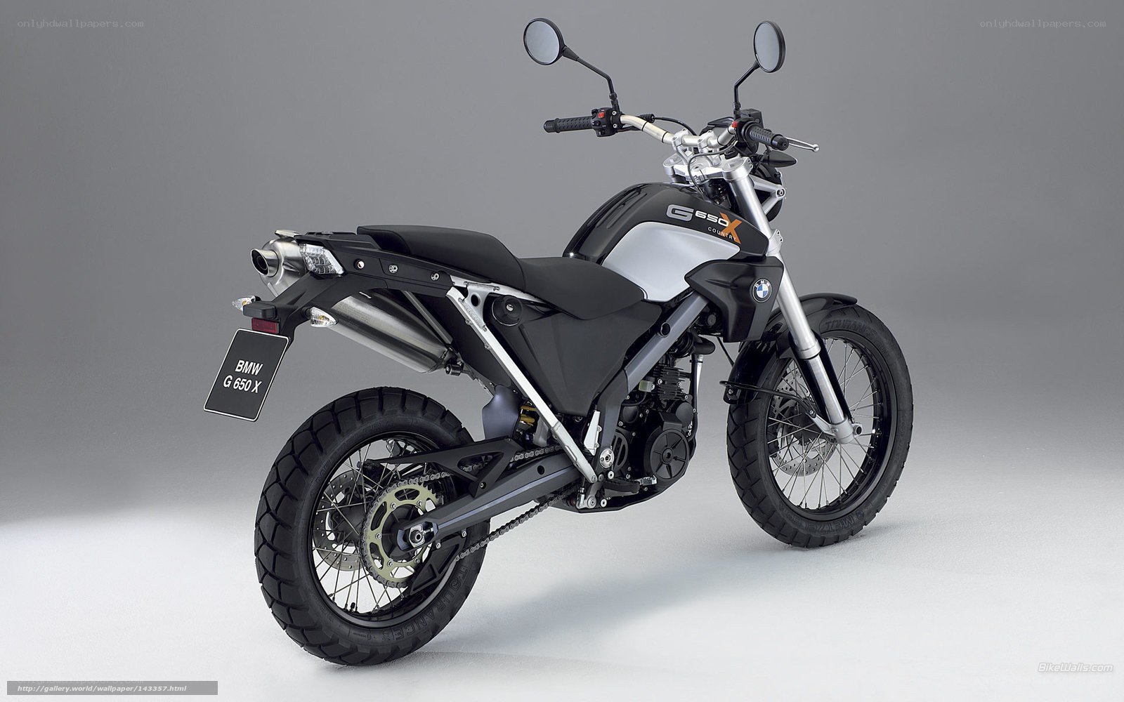 BMW G 650 X motorcycle