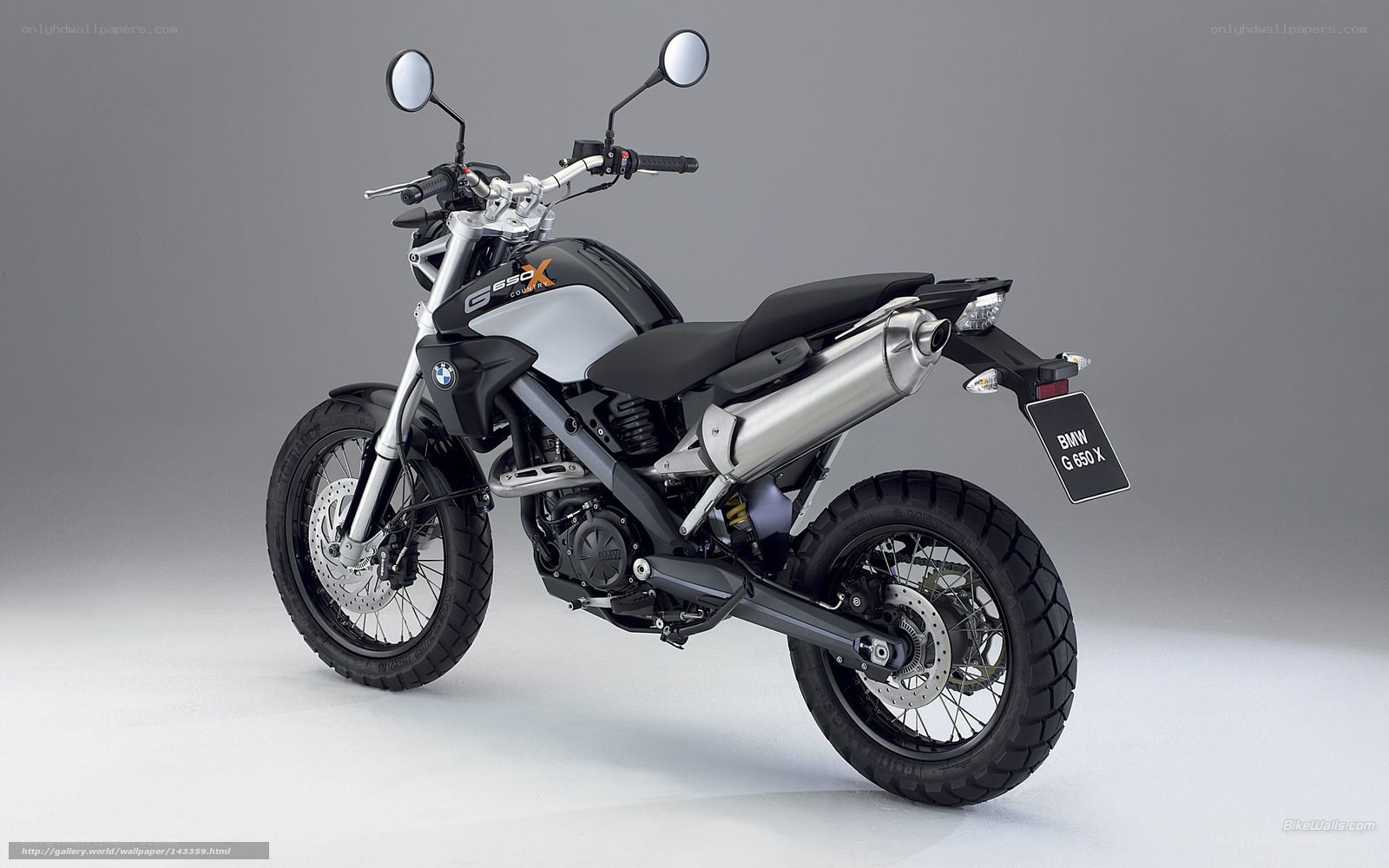 BMW G 650 X motorcycle