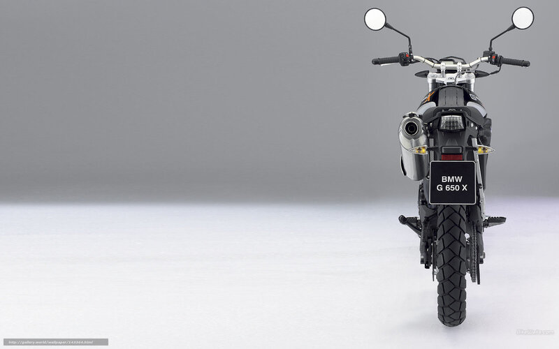 BMW G 650 X Motorcycle — Black, Neutral