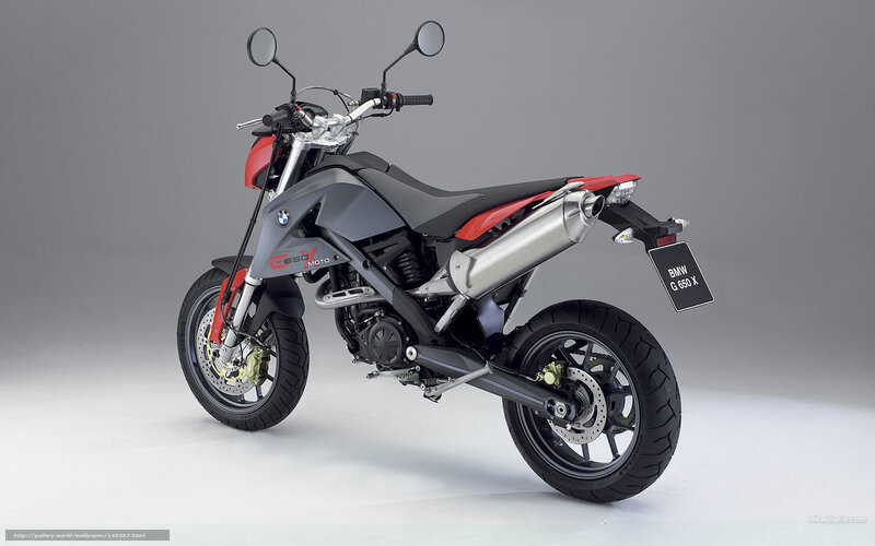 BMW G 650 X Motorcycle — Gray, Neutral
