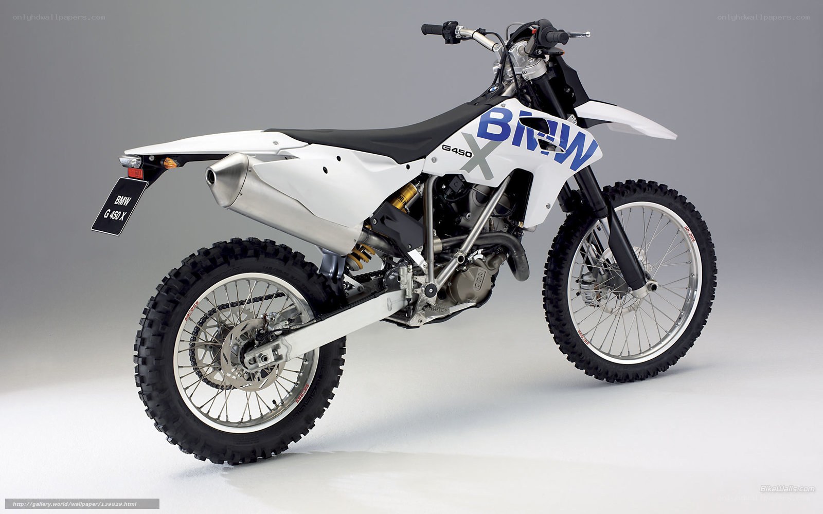 BMW G450X dirt bike