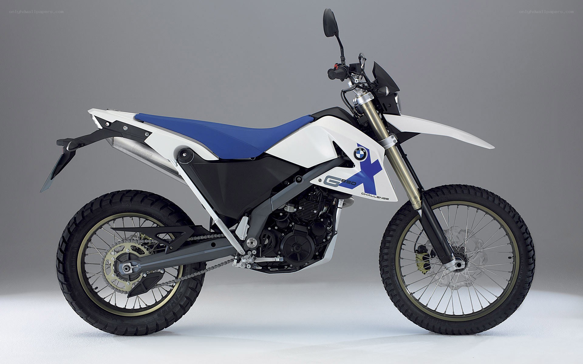 BMW G650 motorcycle