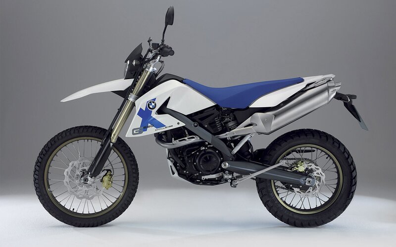 BMW G650 motorcycle