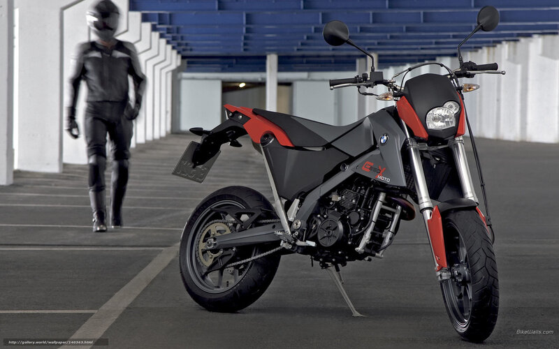 BMW G650 Motorcycle — Black
