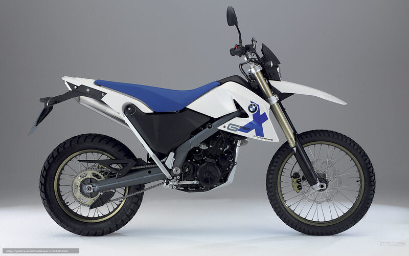 BMW G650 motorcycle