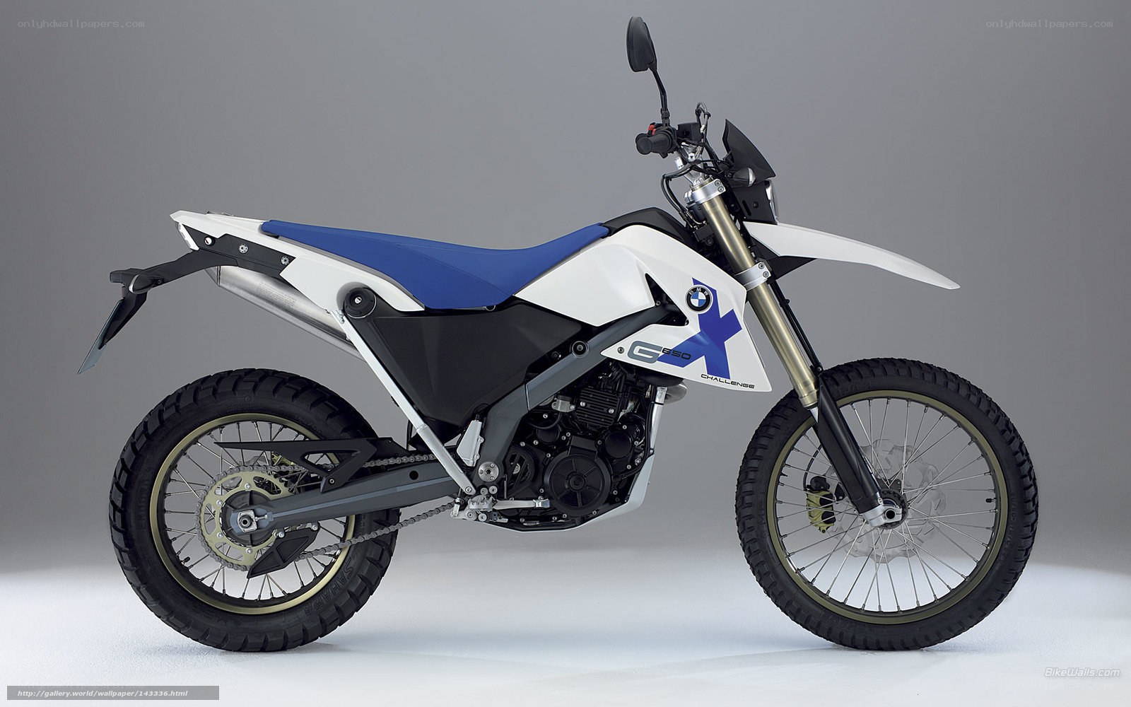 BMW G650 motorcycle