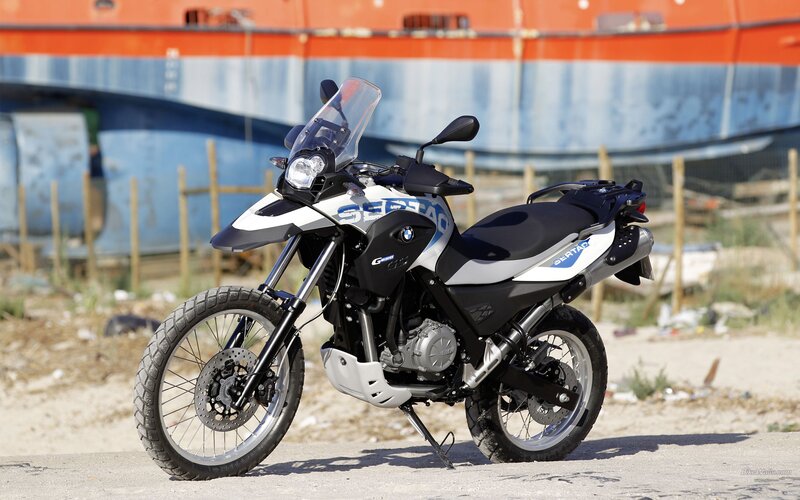 BMW G650GS motorcycle