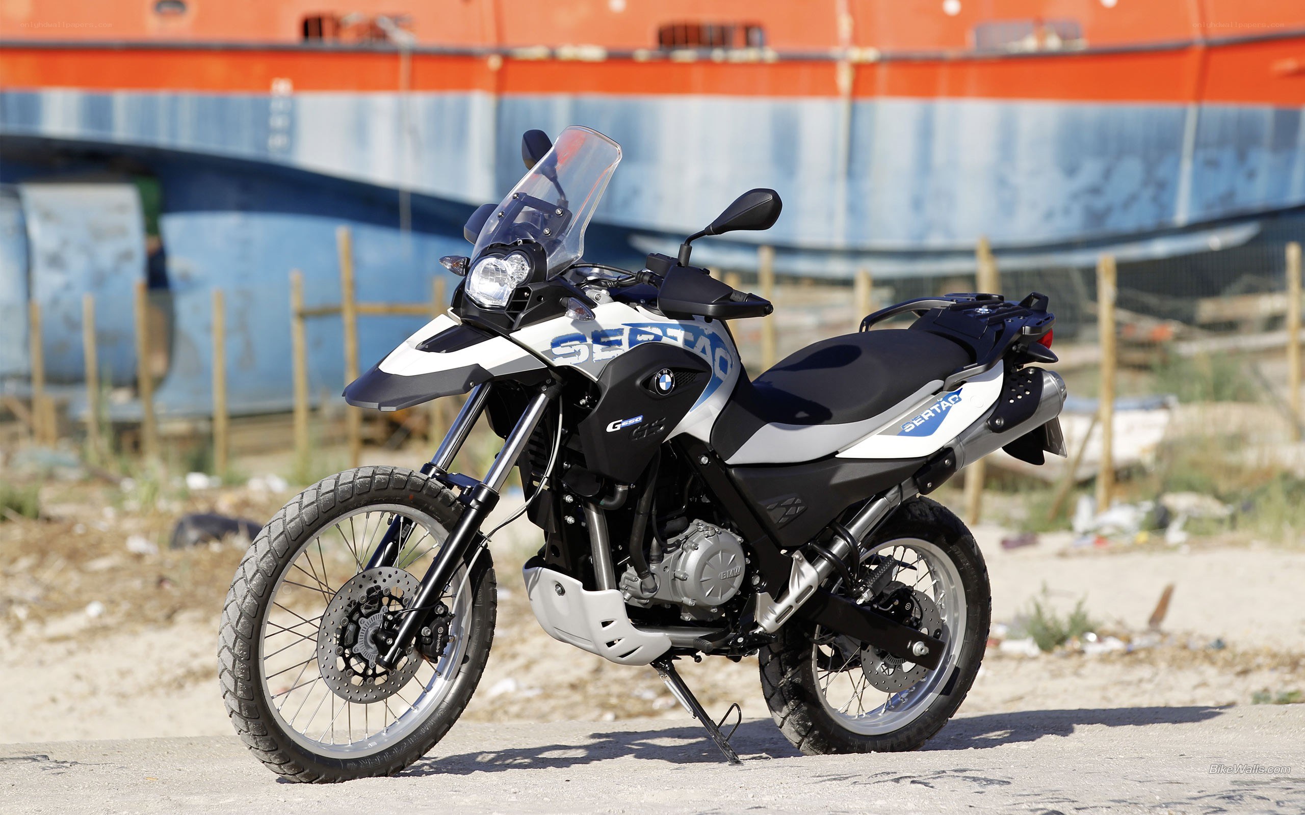 BMW G650GS motorcycle