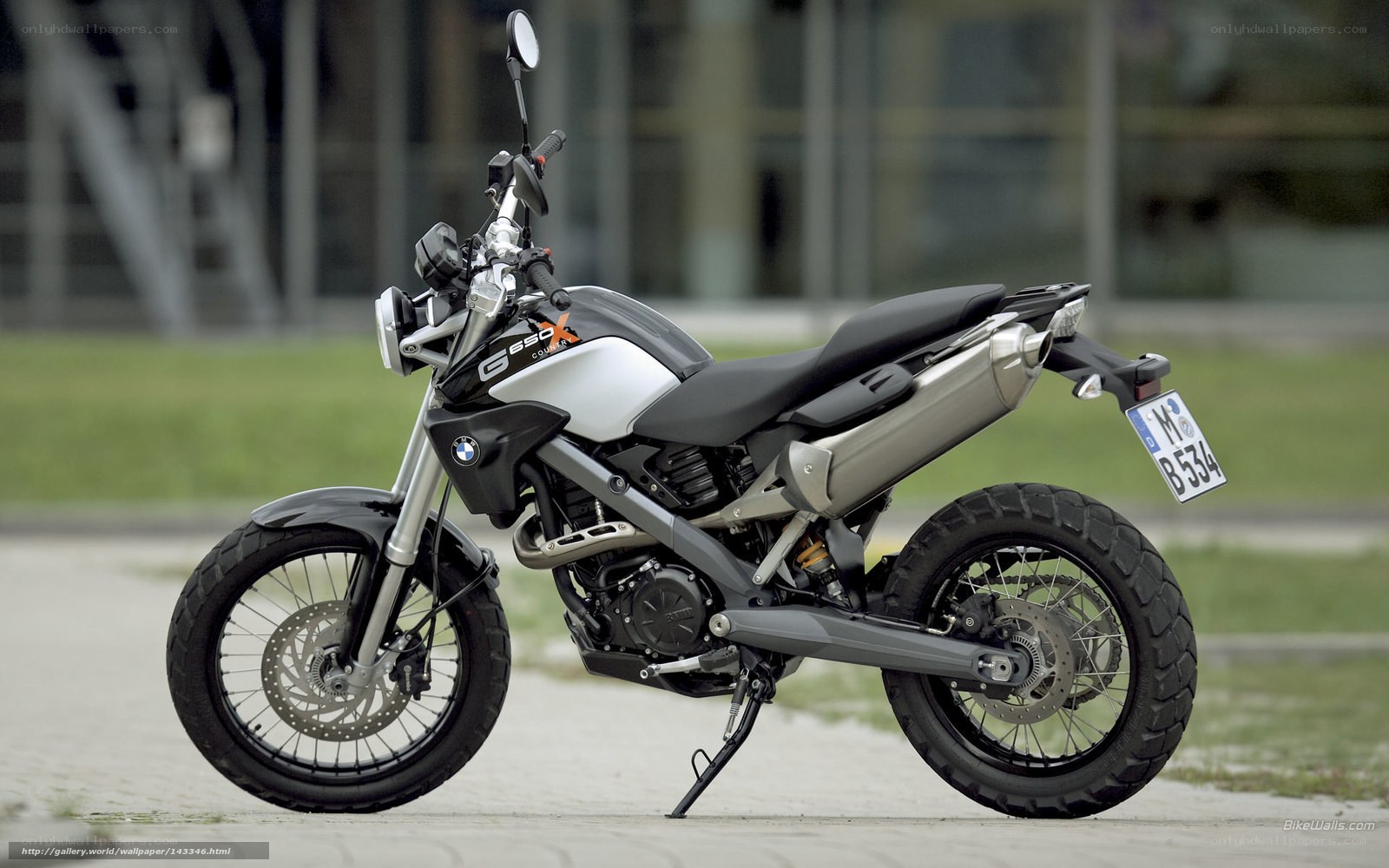 BMW G650X motorcycle