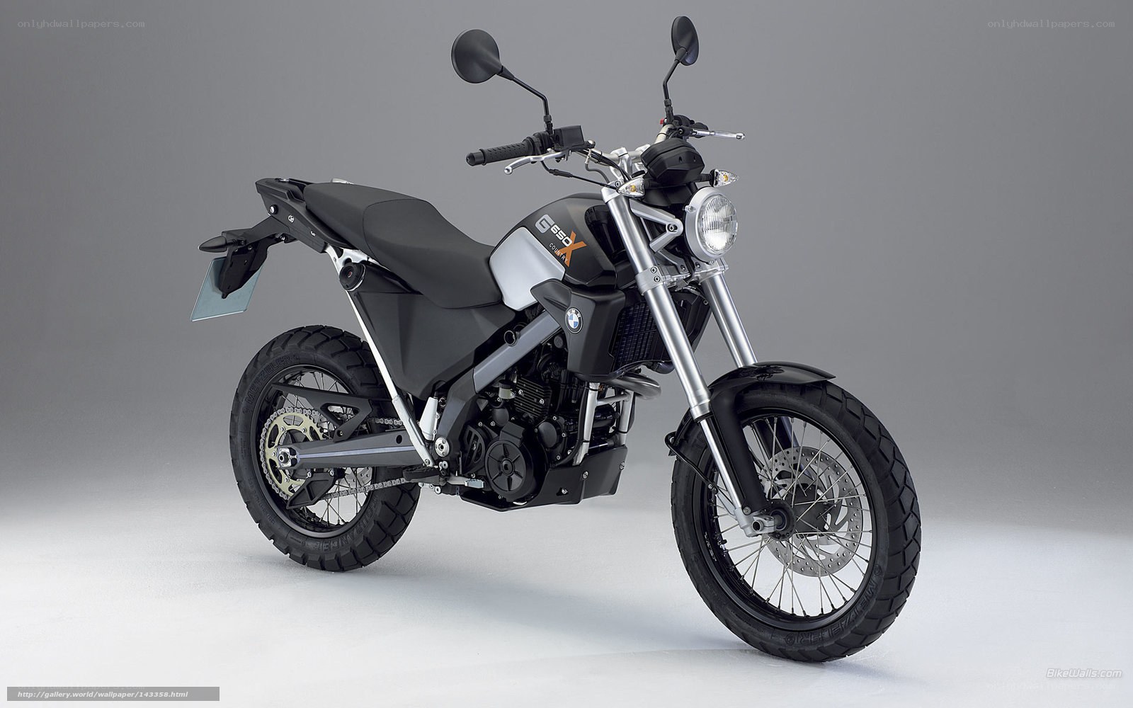 BMW G650X motorcycle