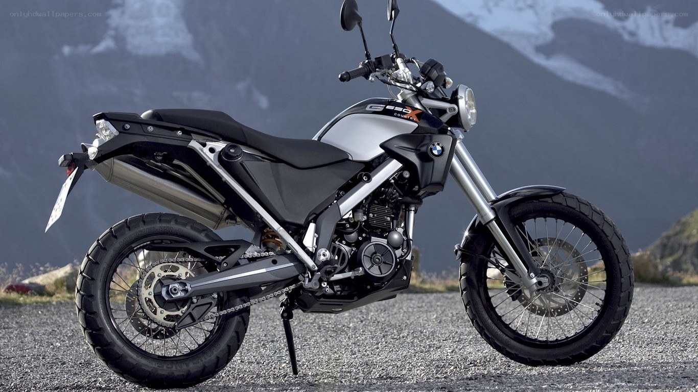 BMW G650X motorcycle