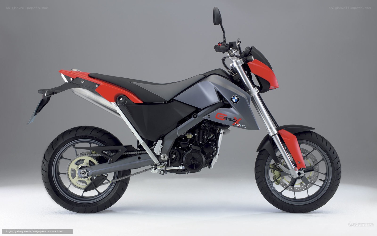 BMW G650X motorcycle