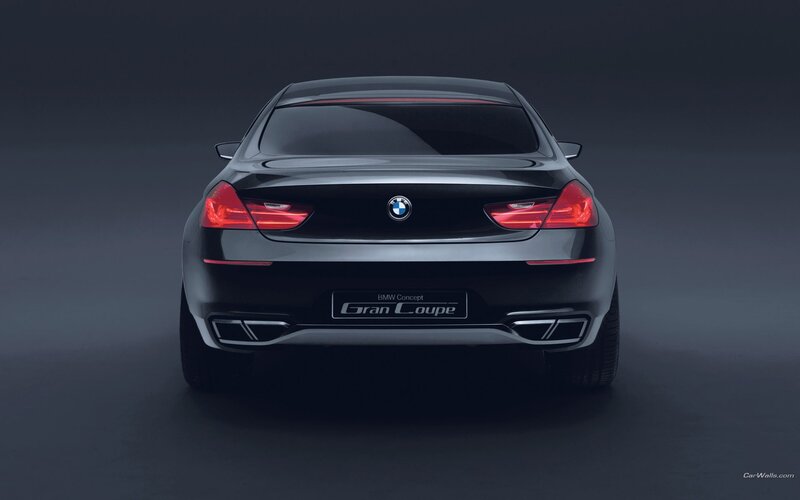 BMW Gran Coupe concept rear view