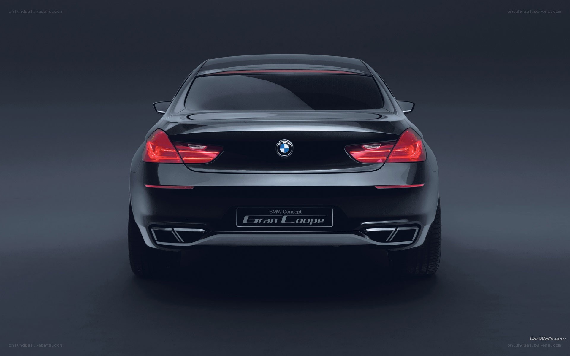 BMW Gran Coupe concept rear view