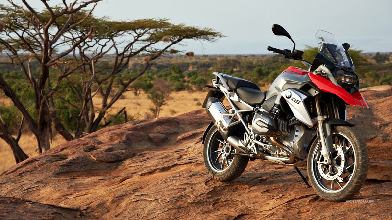 BMW GS Motorcycle — Red