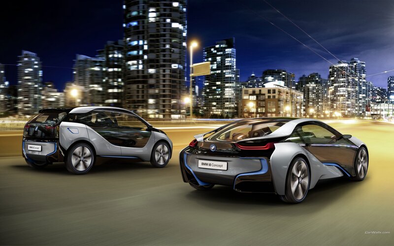 BMW i3 and i8 Concept Cars