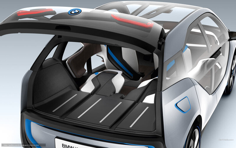 BMW i3 concept car interior