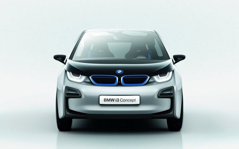 BMW I3 Concept Car — Silver, Neutral