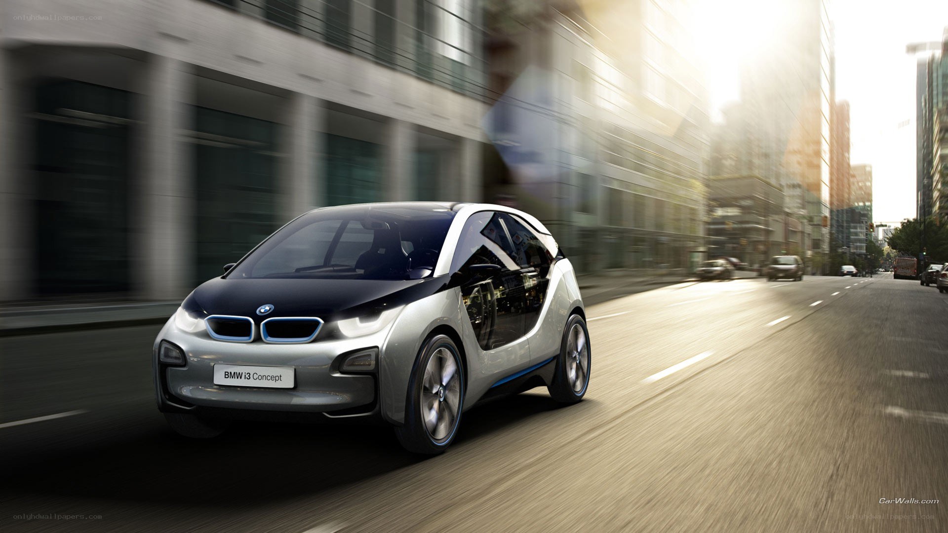BMW i3 Concept in city