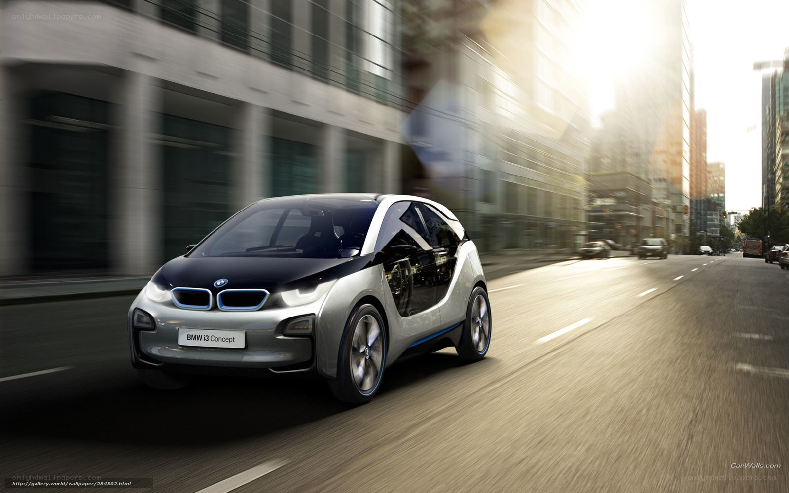 BMW i3 Concept in city