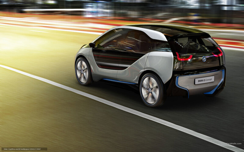 BMW i3 Concept in motion